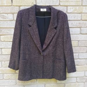 Vintage silk blazer